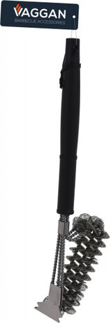 borstel voor barbecuereiniging 43,5 cm