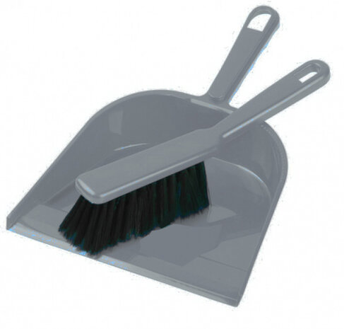 handveger en blik zilver 22 cm