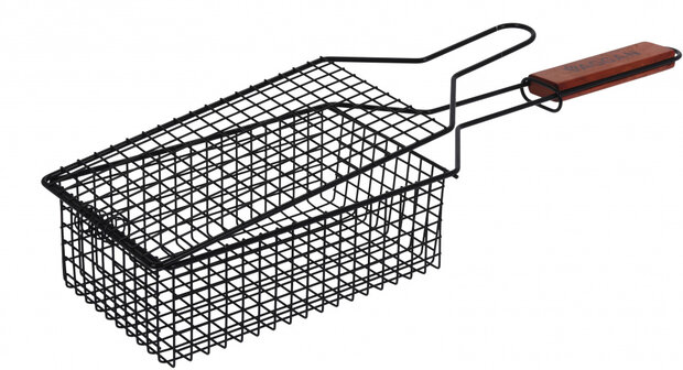 grillrooster zilver staal barbecue 51 x 20 x 5 cm