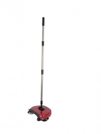 vloerborstel 3-in-1 115 x 35 cm rood