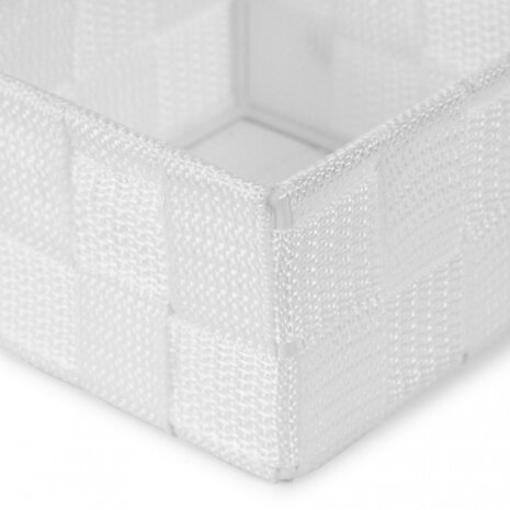 ladeverdeler Stan klein 12 x 12 x 7 cm stof wit