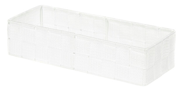 ladeverdeler Stan groot 30 x 12 x 7 cm stof wit