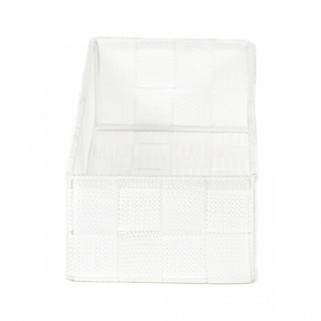 ladeverdeler Stan groot 30 x 12 x 7 cm stof wit