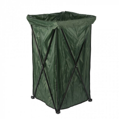 tuinafvalzak 170 liter 45 x 45 x 88 cm donkergroen