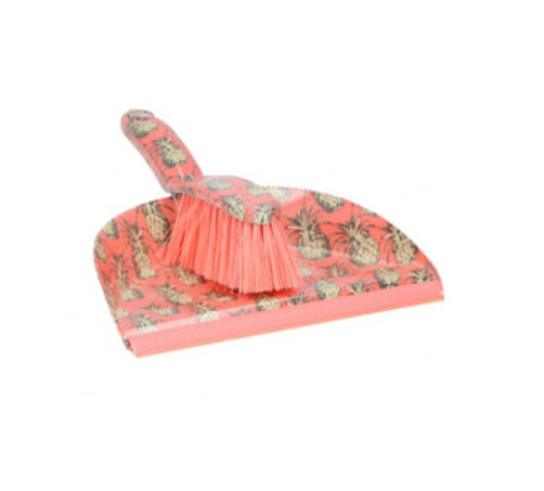 stoffer en blik roze 32 cm