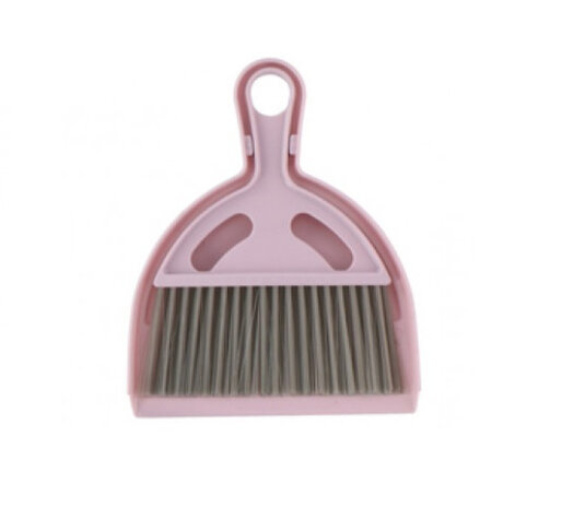 stoffer en blik roze 20 cm