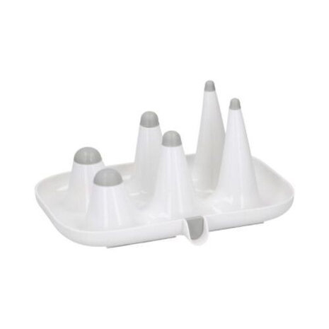 afdruiprek 31,5x21,5x16 cm wit/grijs