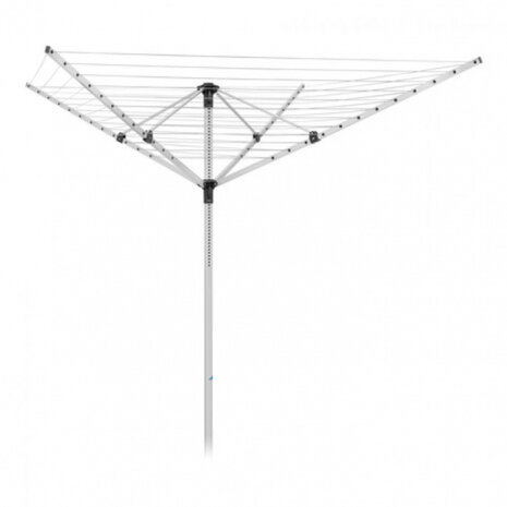 droogmolen 50 meter 170 x 183 cm aluminium zilver