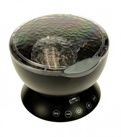 projector Ocean Pot led 12 x 10 cm zwart