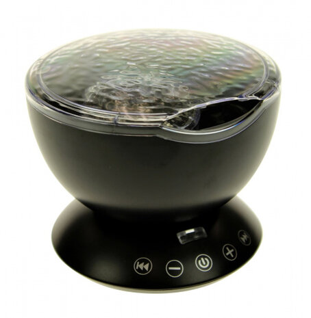 projector Ocean Pot led 12 x 10 cm zwart