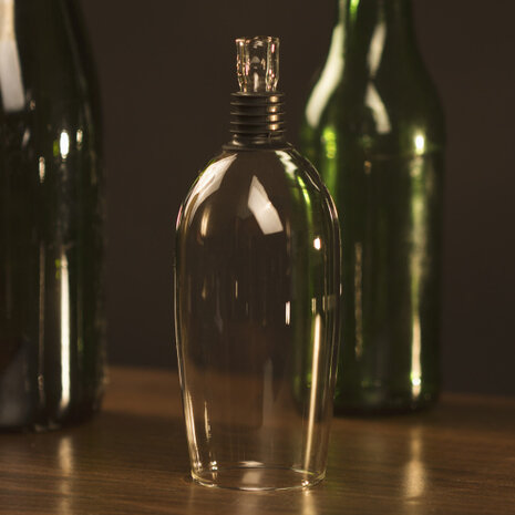 wijnglas Bottomless Bubbles 16,5 cm transparant