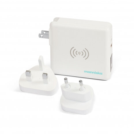 oplader 3-in-1 Super Charger 8000mAh wit