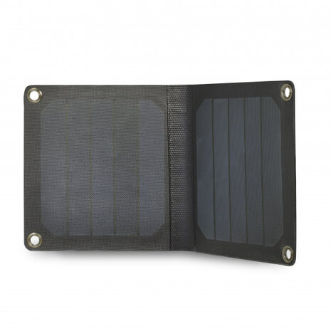 opvouwbaar zonnepaneel 29,5 x 15,3 cm zwart 3-delig