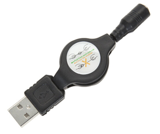 USB-verbindingskabel Sentinel 70 cm zwart 6-delig