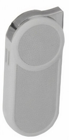 elektrische aansteker 3 x 6 cm metaal wit