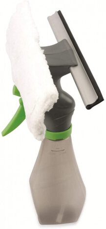 raamreinigingsset 24,5 cm pvc grijs/groen 3-delig