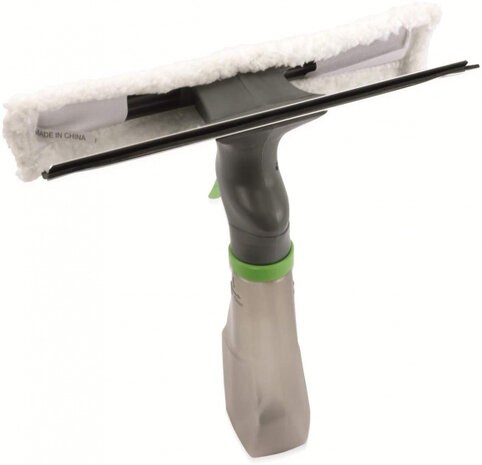 raamreinigingsset 24,5 cm pvc grijs/groen 3-delig