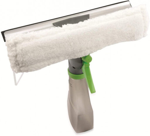 raamreinigingsset 24,5 cm pvc grijs/groen 3-delig