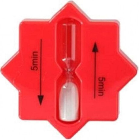 douchewekker 8,5 cm rood