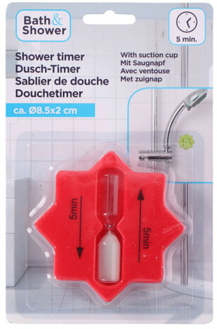 douchewekker 8,5 cm rood