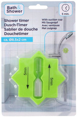 douchewekker 8,5 cm groen