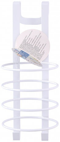 f&ouml;hnhouder 35 x 12 cm staal wit