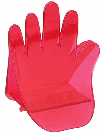 servettenhouder 16 cm polystyreen rood