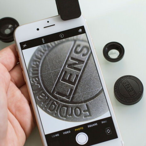 lenzenset telefoon 3 lenzen zwart 7-delig