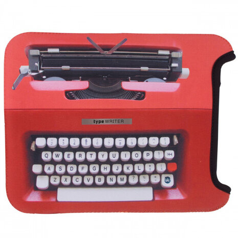 iPad-cover typemachine 20 x 25 cm neopreen
