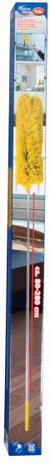 uitschuifbare plumeau 80-280 cm microfiber geel