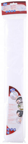 schoonmaakspons 50 x 7 cm viscose wit
