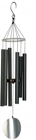 windgong Aureole Tunes 70 cm aluminium zwart