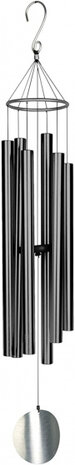 windgong Aureole Tunes 106 cm aluminium zwart