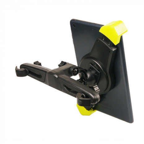 tablethouder Diagonal 7-10 inch zwart/geel