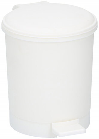 tafelafvalemmer 200 ml polypropyleen 14 cm wit