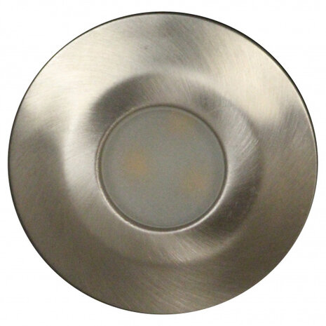 tuinverlichting Alpha 4,2 x 2,3 cm RVS zilver 2 stuks
