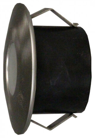 tuinverlichting Alpha 4,2 x 2,3 cm RVS zilver 2 stuks