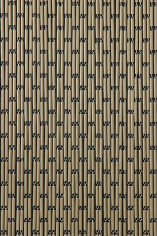 vliegengordijn Verspringt hulzen 232 x 100 cm PVC taupe