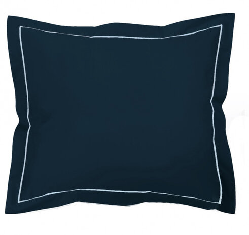 kussensloop Bumblebee 60 x 70 cm katoen marineblauw