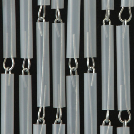 vliegengordijn Verspringt hulzen 232x100 cm PVC transparant