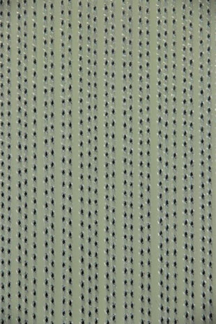 vliegengordijn Roma draad 210 x 90 cm PVC wit/zwart