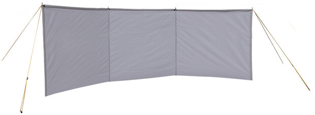 windscherm Dunes 480 x 145 cm PVC/staal grijs