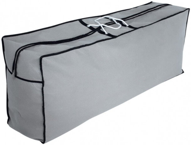 beschermhoes loungekussens 175 cm polyester grijs