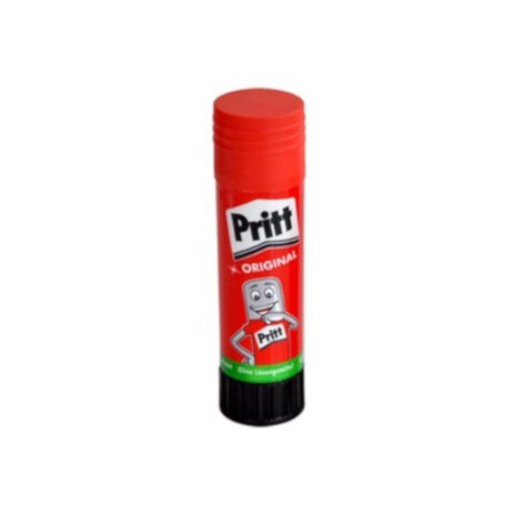 plakstift 20 gram wit/rood