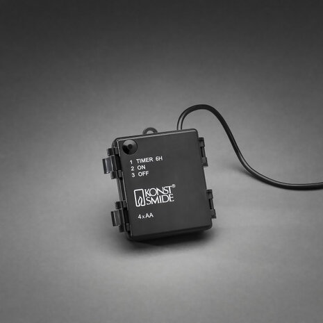 lichtsnoer LED met timer 5 m IP44 amber 5 lampjes