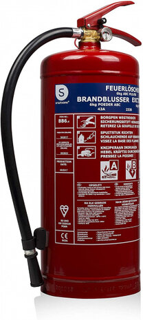poederblusser SW BB6 6 kg staal 48 cm rood