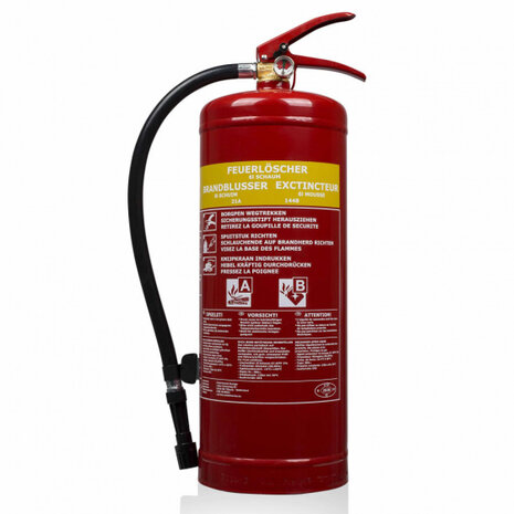 schuimblusser SW SB2 6 liter staal 51,5 cm rood
