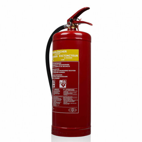 schuimblusser SW SB2 6 liter staal 51,5 cm rood