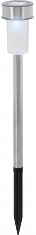 buitenspot Dia solar 4,6 x 36 cm zilver