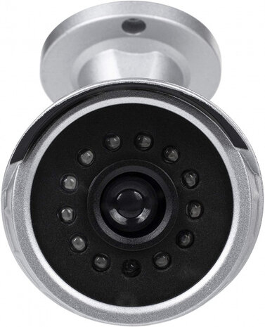 dummy-camera CDM-34552 11,5 cm staal zilver